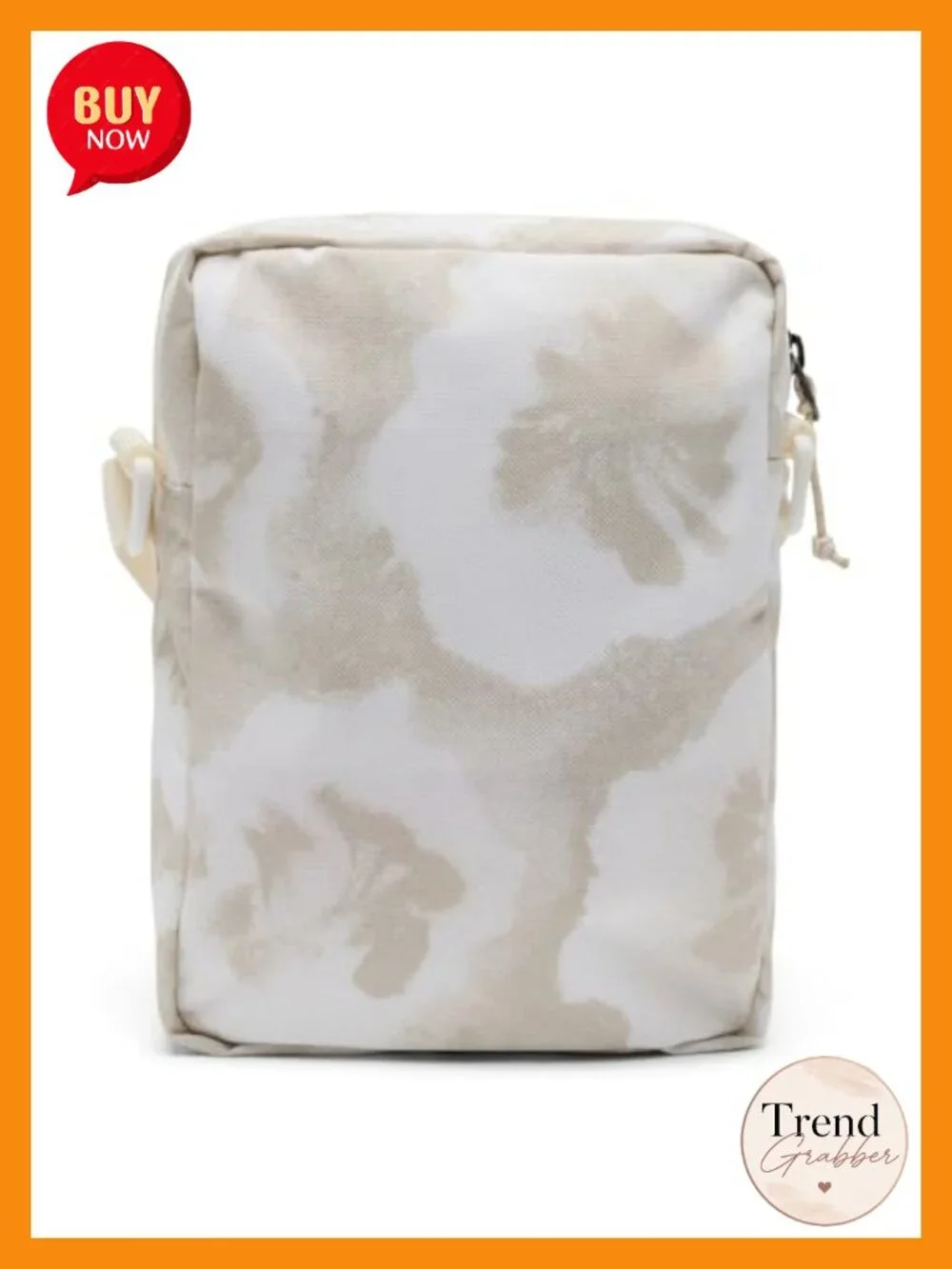 Unisex Adjustable Polyester Side Bag with Zipper